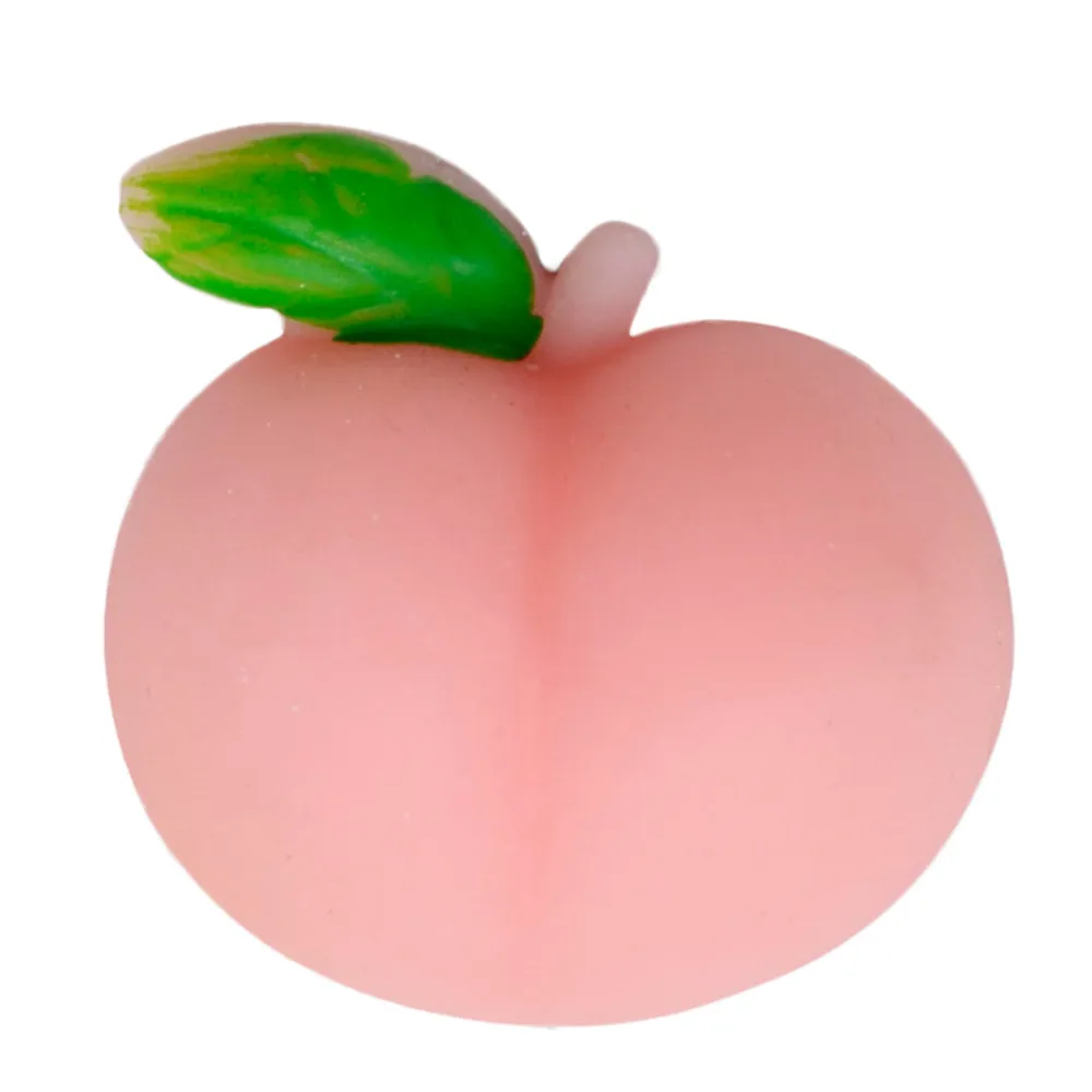 

1PC Mini peach Squeeze Funny Toy Soft Stress And Anxiety Relief Toys DIY Decor
