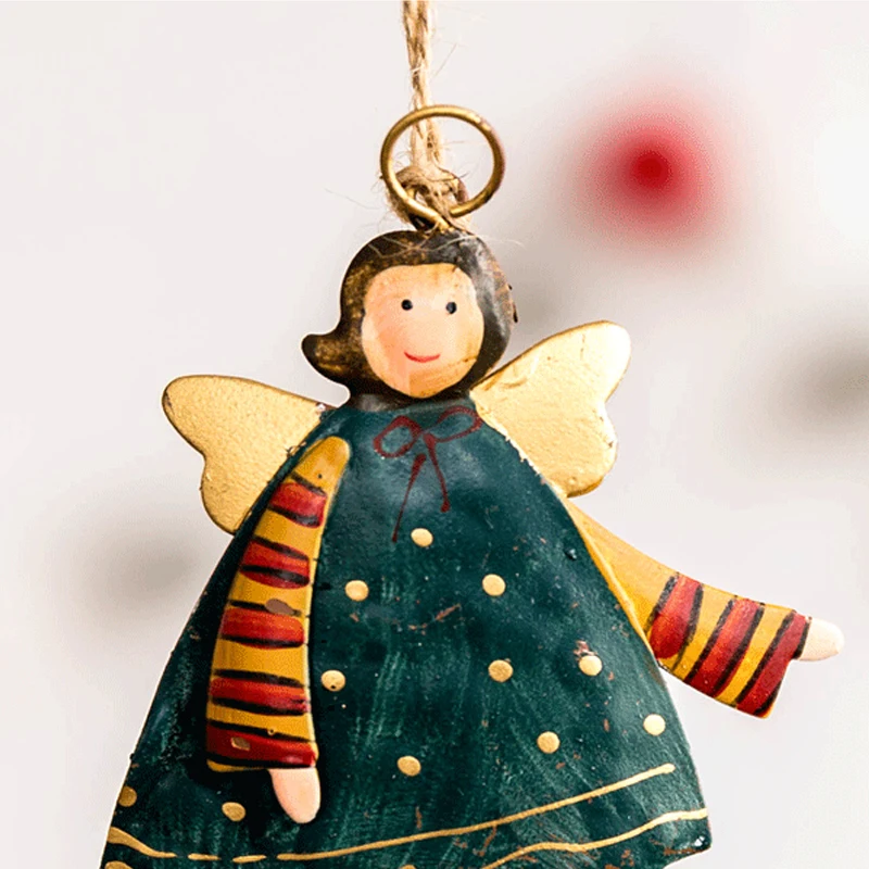 Милый Ангел Украшение Подвеска железные Ремесла рождественские украшения