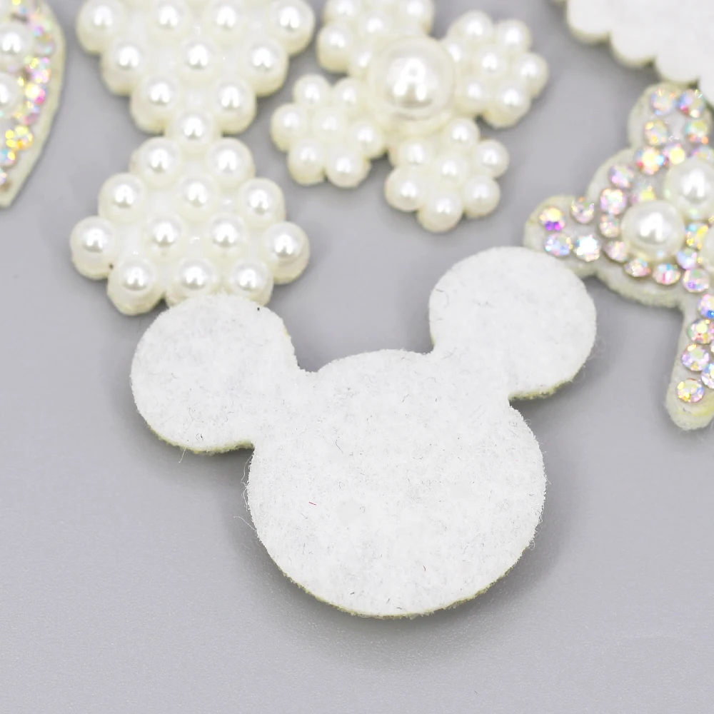 10 шт. нетканые нашивки с жемчугом | Дом и сад