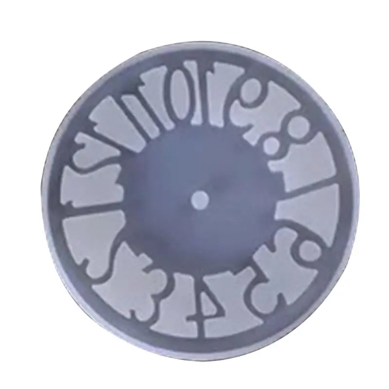 

4PCS DIY Clock Resin Molds, Arabic Roman Numerals Constellation Silicon Mold for Jewelry Making Tools DIY Craft Making