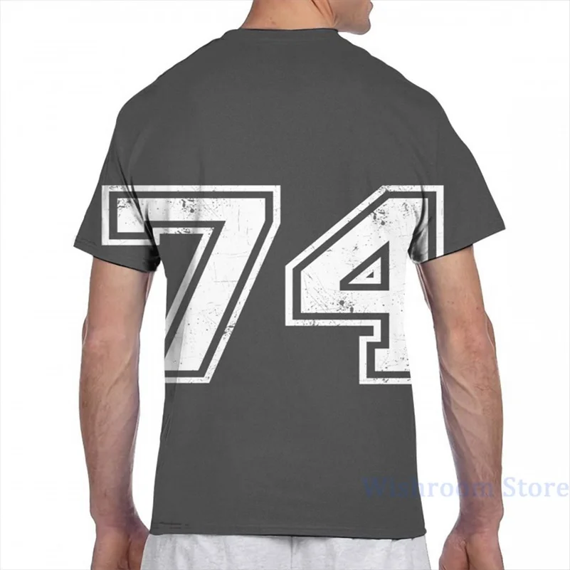 74 jersey jerseys number Sport men T-Shirt women all over print fashion girl t shirt boy Short Sleeve tshirts | Мужская одежда