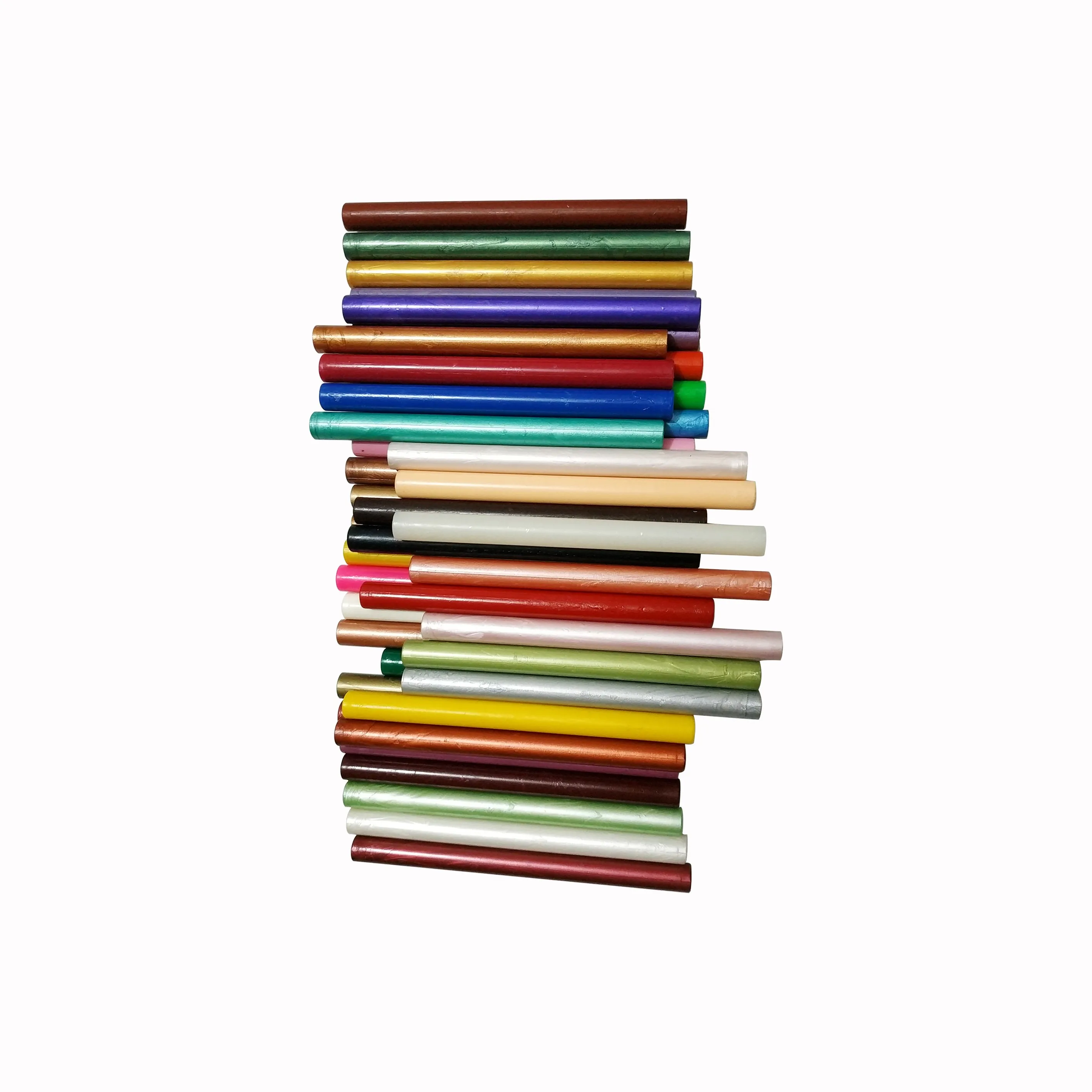 Круглые палочки для запечатывания клеевого пистолета 40 цветов приглашений и