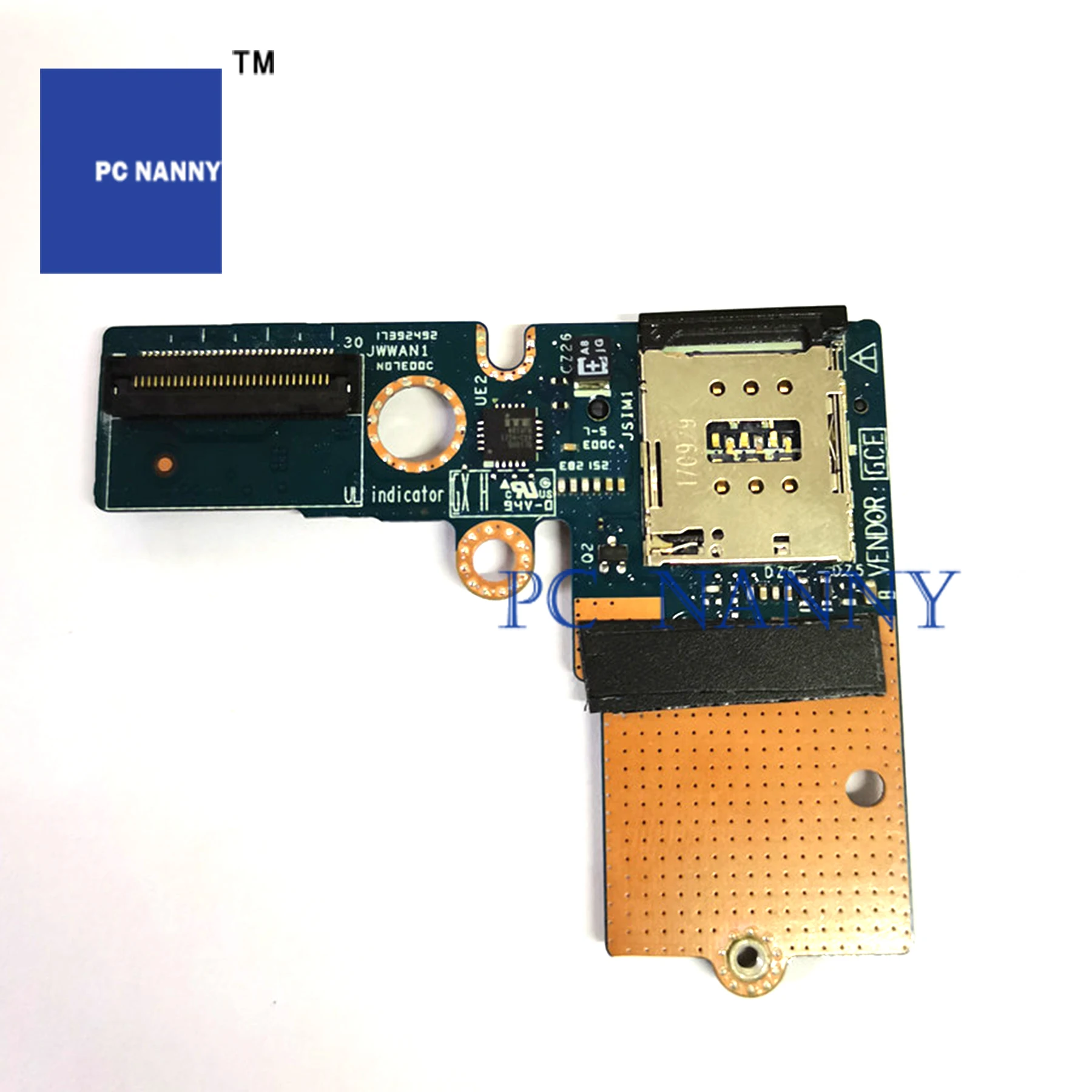 

PCNANNY FOR DELL Latitude 3490 card board LS-F115PR fingerprint 0C50ND 06F4XK