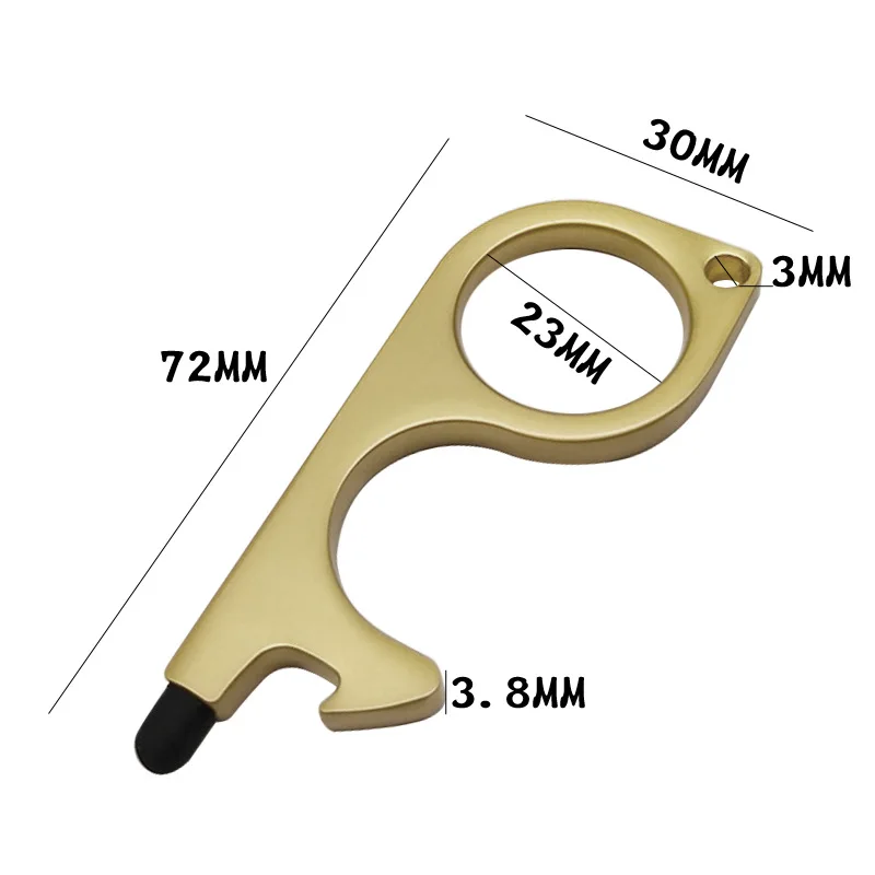 Портативный брелок с нулевым касанием для открытия дверного прибора нажмите на