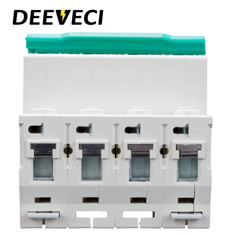 1 2 3 4p MCB AC бытовой 6A 10A 16A 25A 32A 40A 63A DIN рейка миниатюрный автоматический выключатель