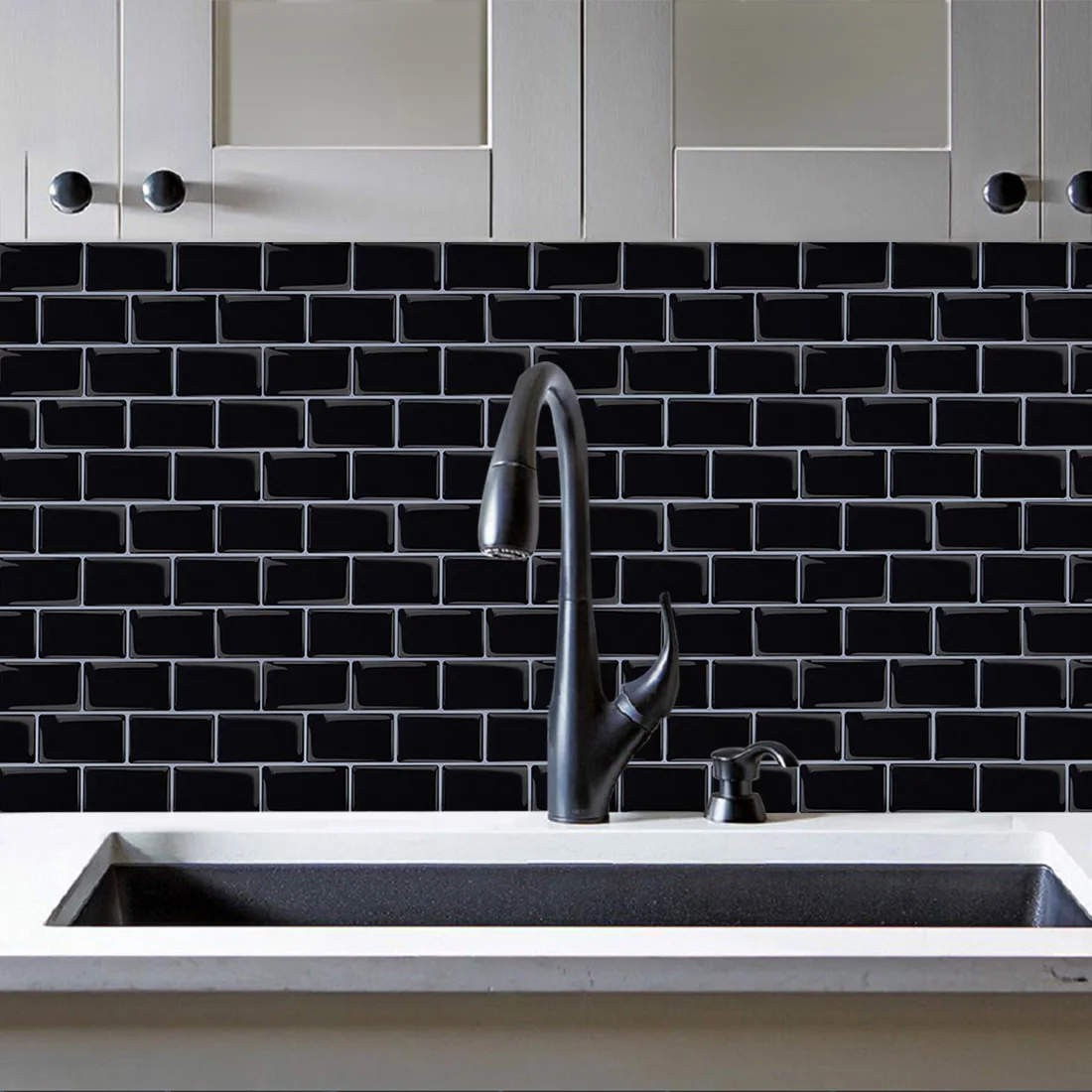 Яркие плитки 12*12 дюймов водонепроницаемые обои 3d плитка для очистки и