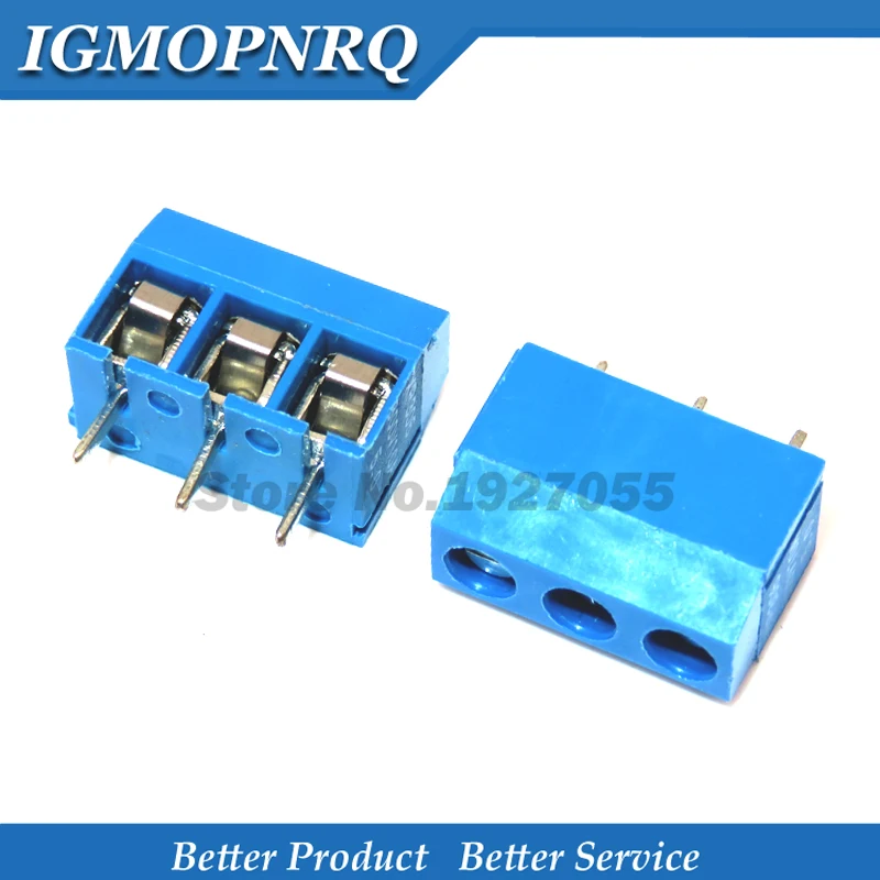 10 шт. KF128 KF301 KF350 2P 3P 5 мм 3 2PIN 3PIN терминал винт PCB Терминал Коннектор соединения