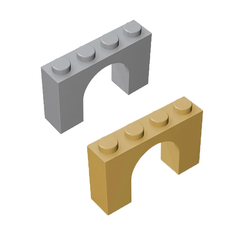 Diy собрать строительный блок игрушка мс Арка 1x4x2 детали кирпича развивающие