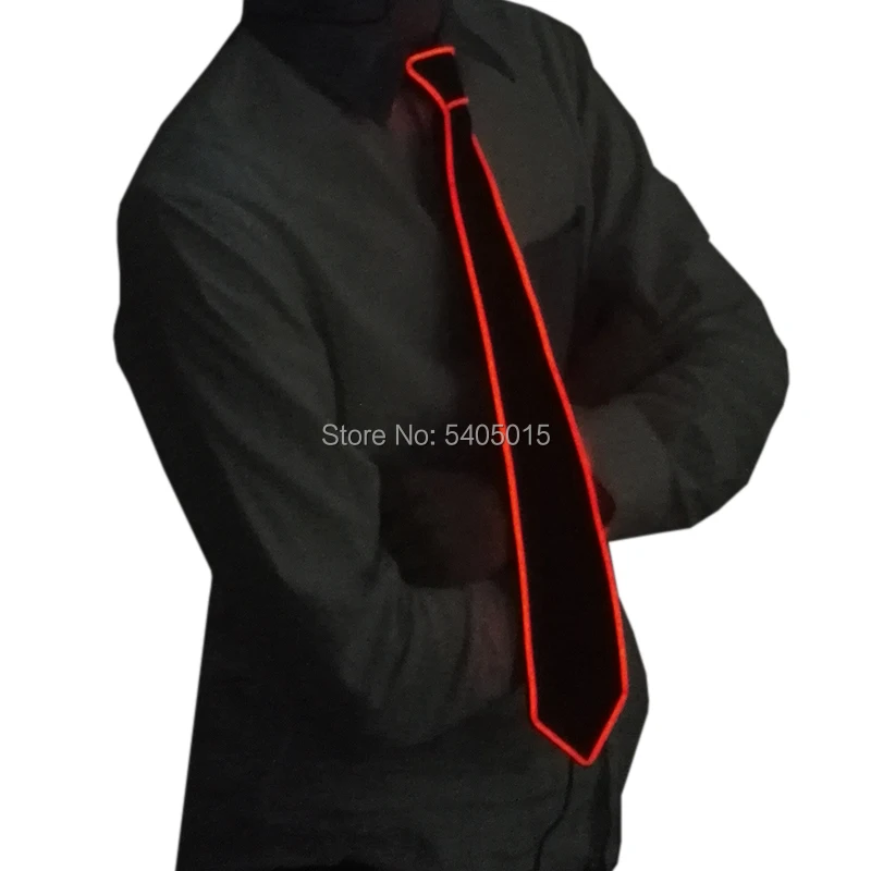 10 Color Choose EL Wire Tie Funny Popular DIY Decoration Rave Flashing Party with DC-3V Driver For Glow Supplies | Тематическая