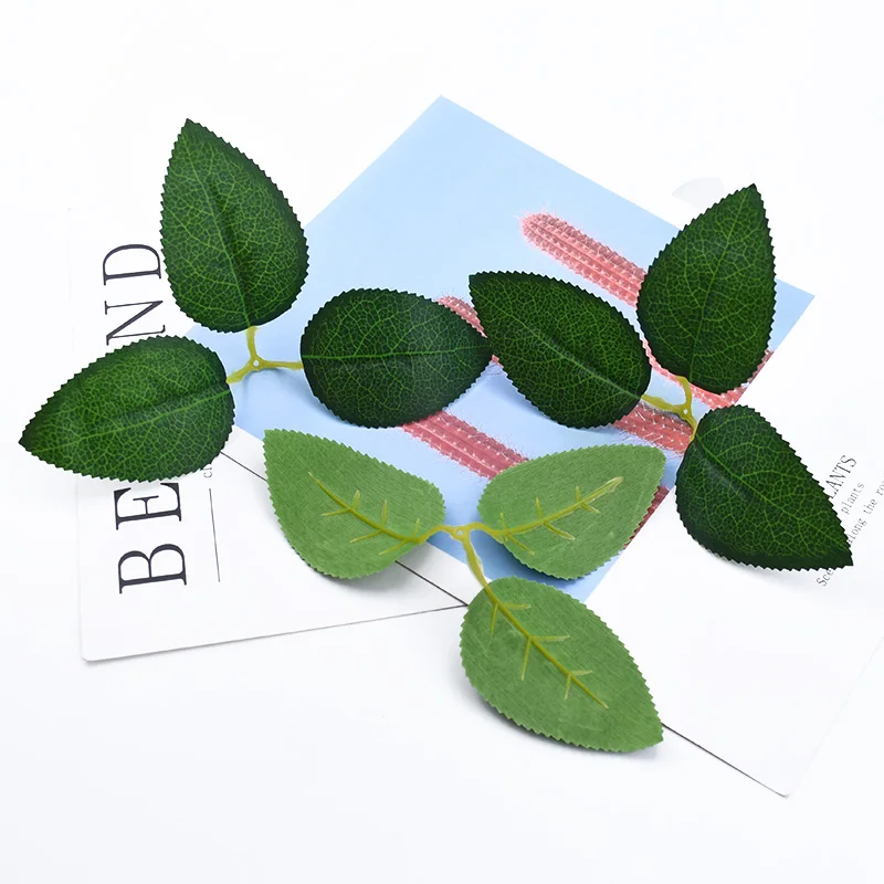 Шелковые Листья Розы 10/30 Шт. Декоративные Искусственные Цветы Свадебные