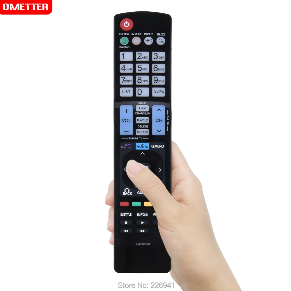 

TV remote control use for AKB73275669 led lcd smart TV remoto controller controle teleconmando fernbedienung