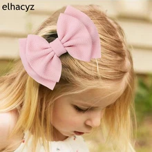 Pince à cheveux en tissu pour filles, 6 pouces, pince à cheveux Chic, populaire, couvre chef, Barrettes, épingle à cheveux pour enfants, bricolage, accessoires  (3)
