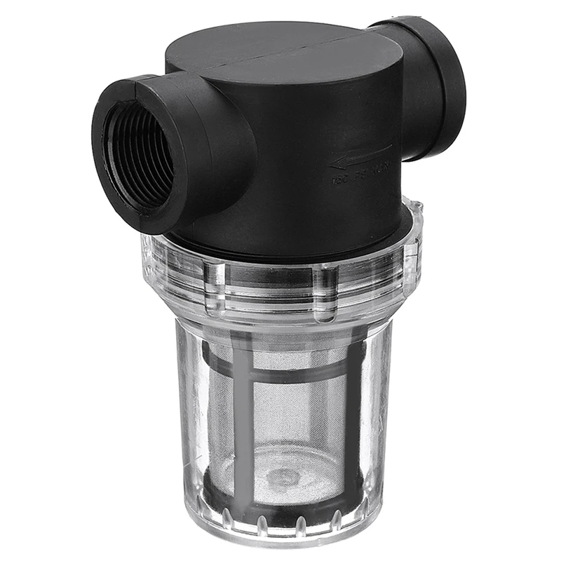 

Garden Pond Inline Mesh Strainer Water Pump Filter Irrigation High Flow Pipeline Filter