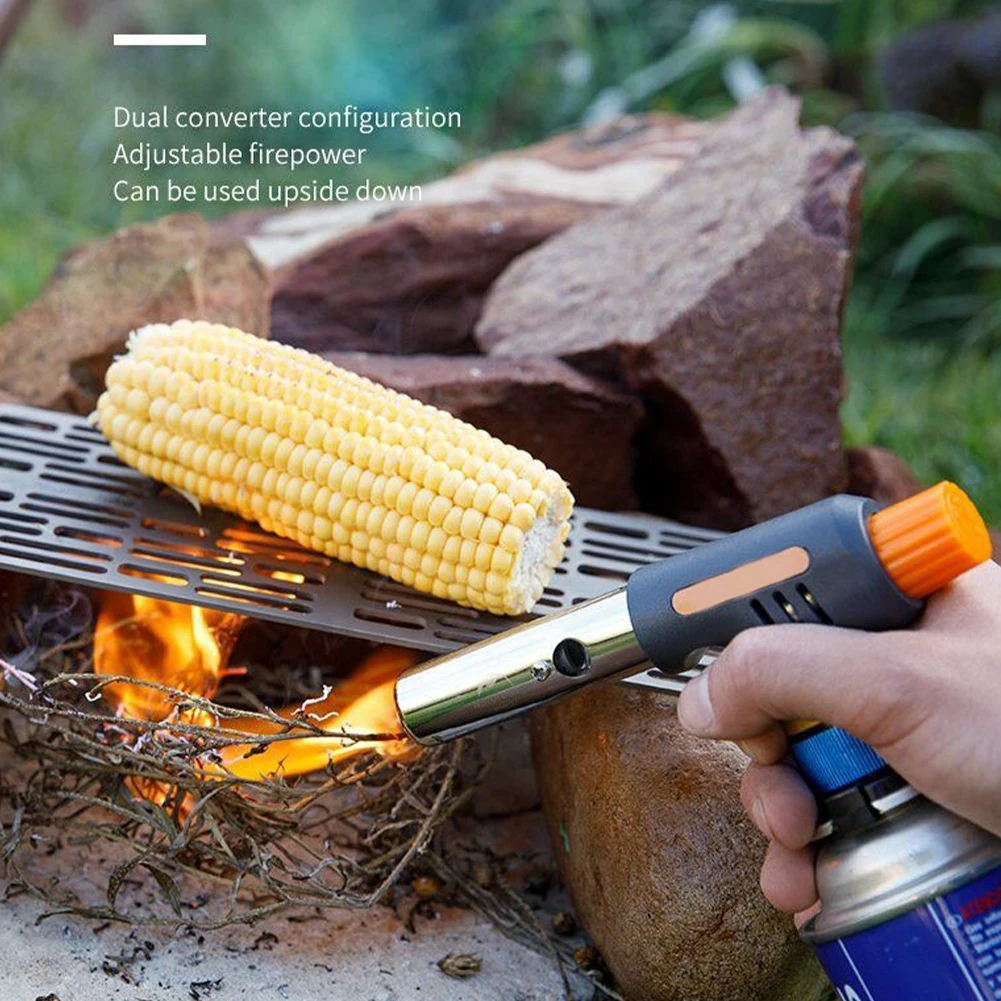 Газовая фонарь для барбекю Бутановая горелка с автоматическим зажиганием