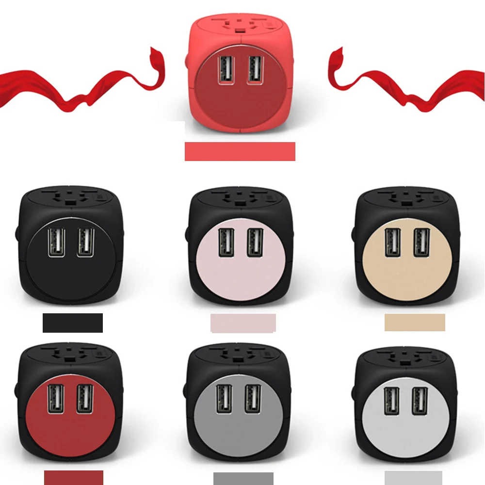 Универсальный адаптер для путешествий автоматический предохранитель