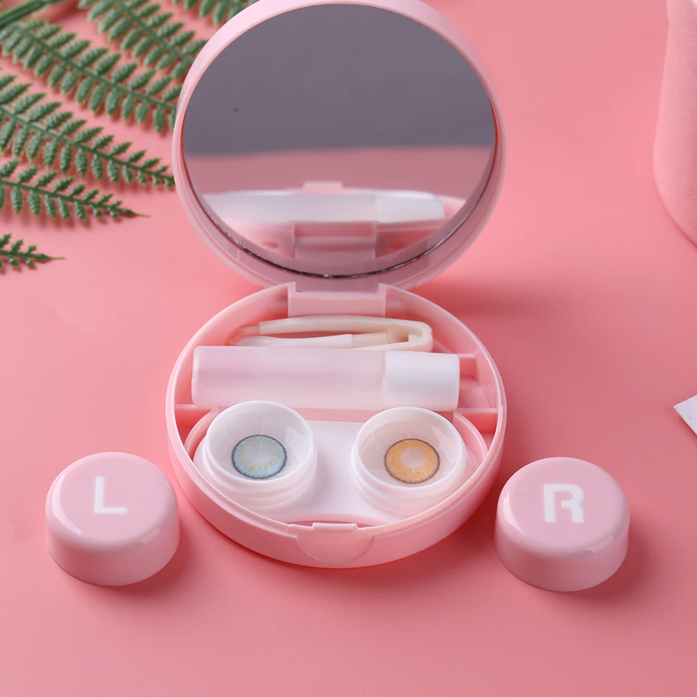 

2Pcs Natural UV Protection Natural Colorful Contact Lenses Cosplay Eyewear Beauty Makeup Tools Beautiful Pupil