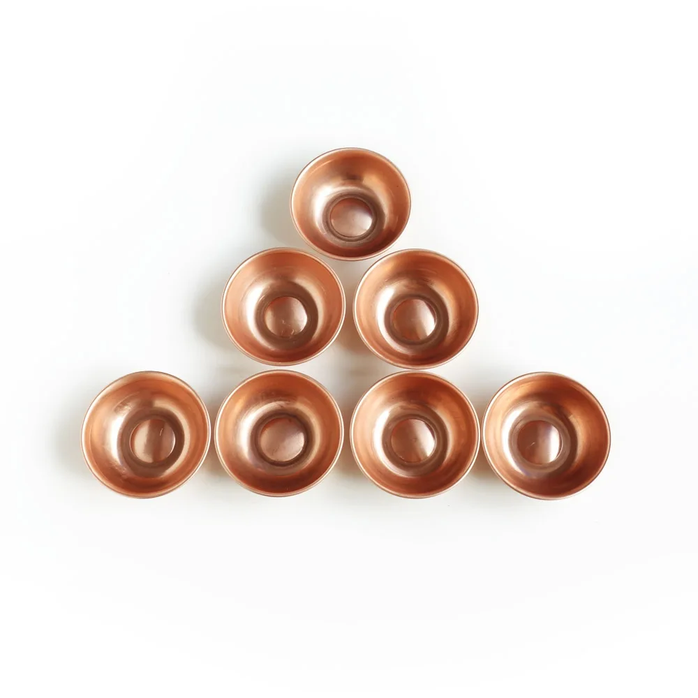 Миниатюрная медная миска с водой миски подачей воды Ученики Будды поставляют