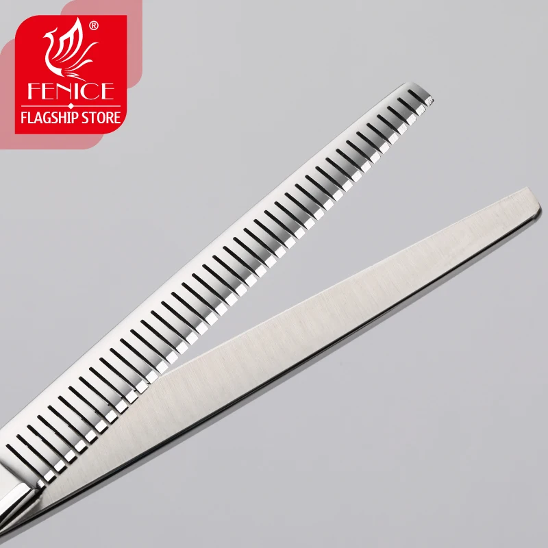 7-дюймовые ножницы для груминга домашних питомцев Fenice Bichon Teddy dog без следов