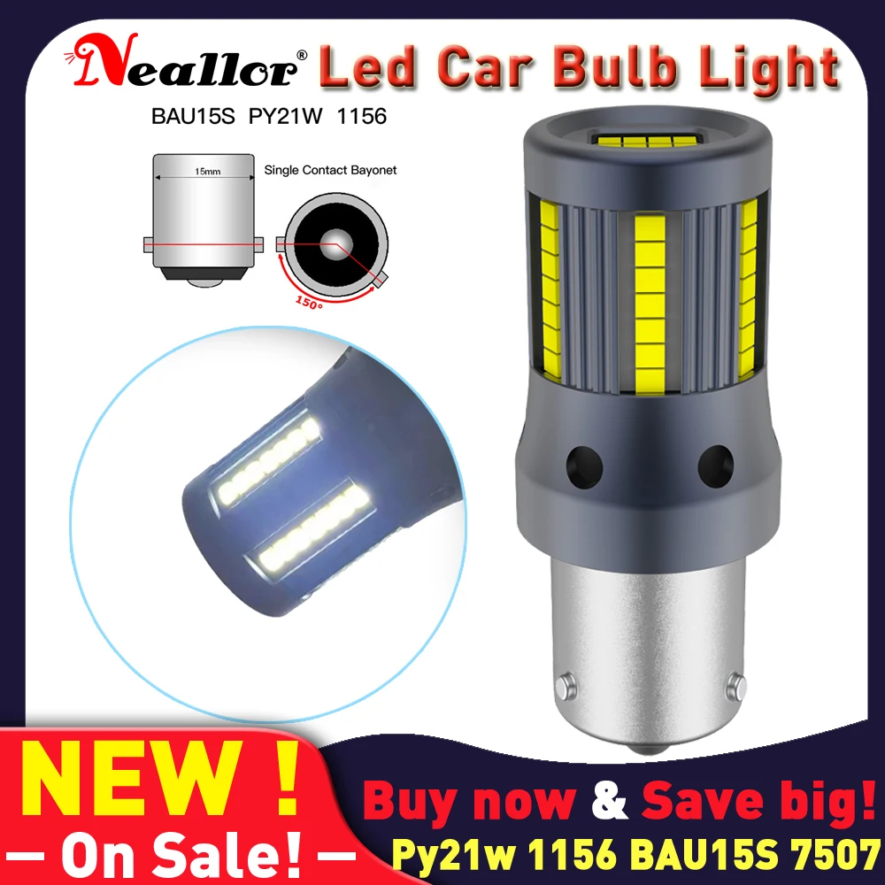

Py21w светодиодные Canbus 1156 BAU15S парковочные лампы для автомобиля W21W 5w 7440 T20 P21w Ba15s задние тормозные диодные лампы указатели поворота для автомоби...