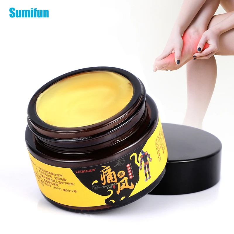 

30g Herbal Gout Analgesic Ointment Arthritis Joint Back Knee Pain Cream Lumbar Orthopedic Herbal Medical Pain Relief Cream Oil