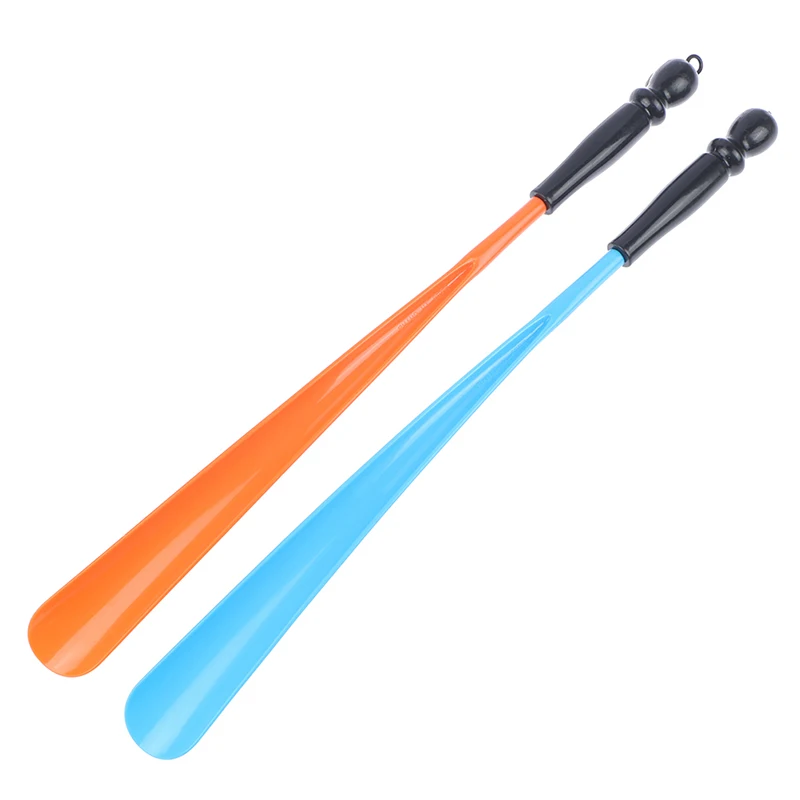 Пластиковый сверхдлинный рожок для обуви вспомогательный с длинной ручкой