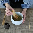 Чайная церемония 3 в 1, чаша для чая маття, Бамбуковая чайная ложка, керамическая чашка для чая, японская чайная посуда, чайный инструмент, набор инструментов для приготовления маття