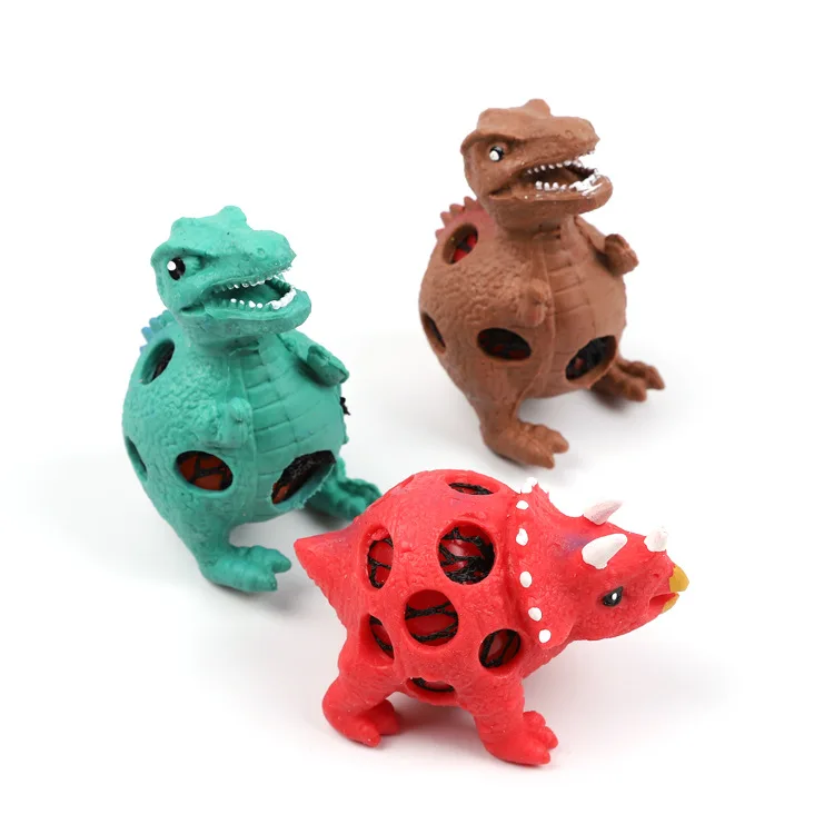 

Big Novelty Funny Dinosaur Bead Gel Stress Ball Fidget Sensory Gadget Autism/ADHD Anti Stress Fidget Toy