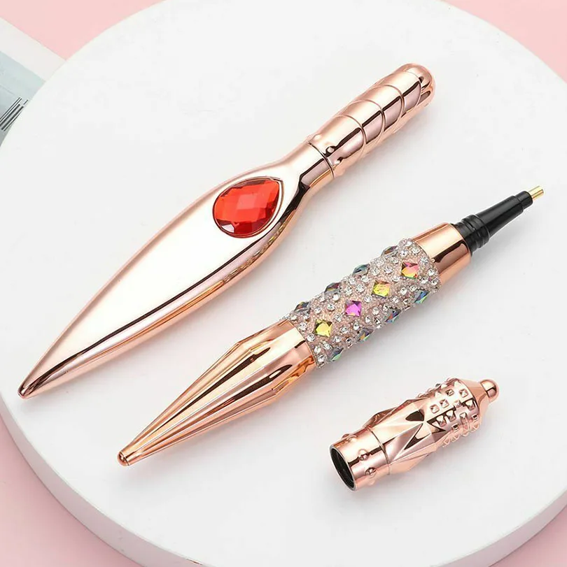 Новинка блестящие алмазные сверлильные ручки 5D алмазная живопись ручка для