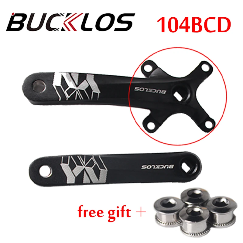 

104BCD рукоятка 170 MTB Crankset Алюминиевый Дорожный Велосипед Crank набор частей широкое колесо горный велосипед аксессуары Biela Bicicleta