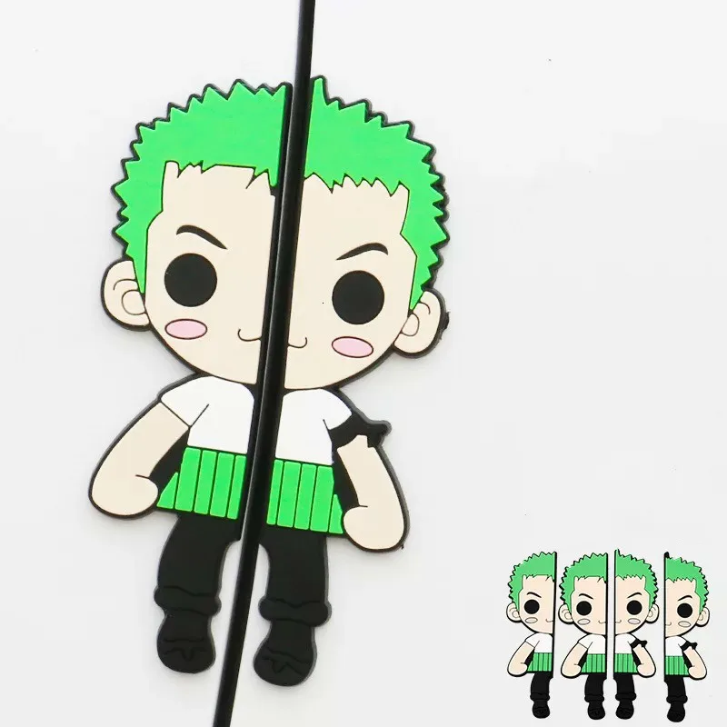 Креативные Мультяшные забавные наклейки на дверь автомобиля противоударные