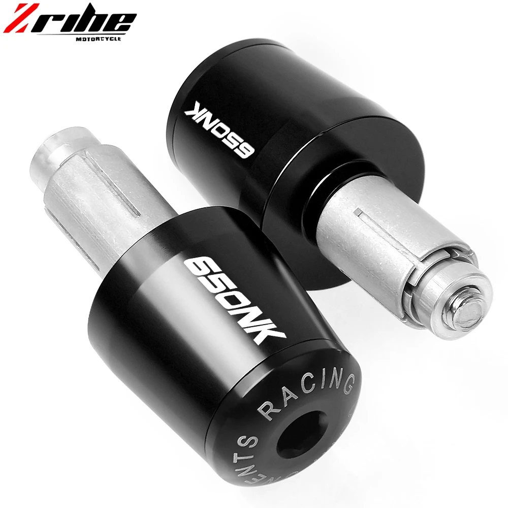 Аксессуары для мотоциклов 650NK 7/8 &quot22 мм руль ручные ручки ручка Торцевая Крышка