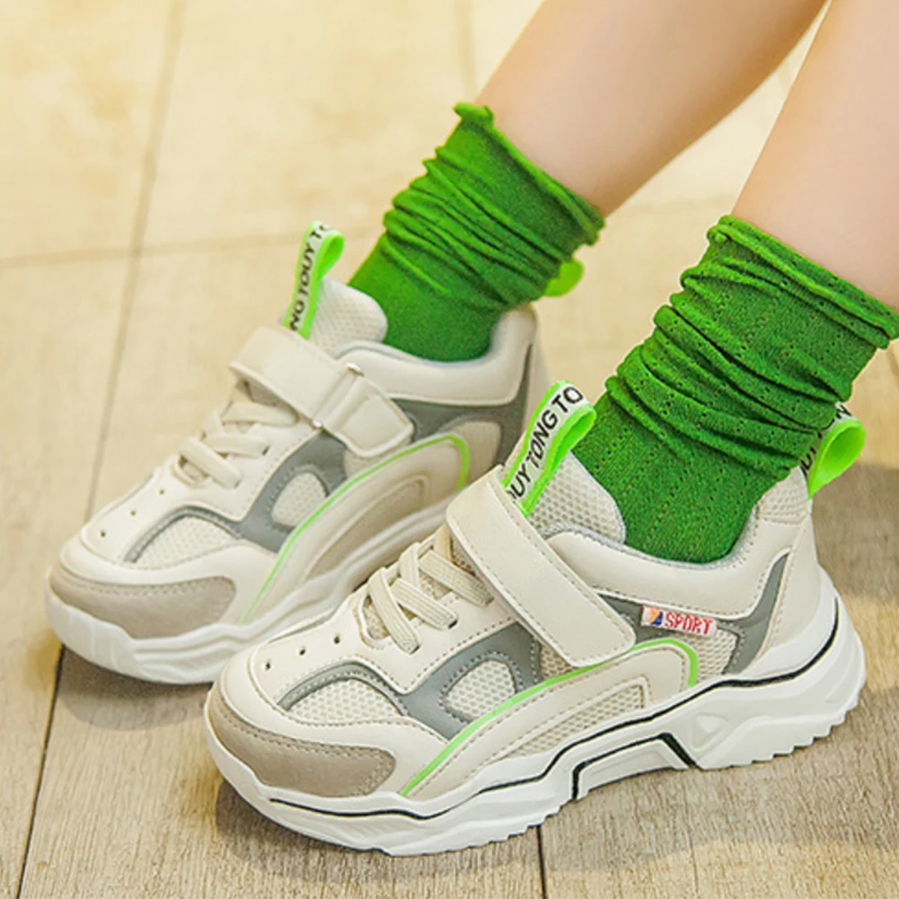 Весенне-Осенняя детская повседневная обувь для мальчиков и девочек Спортивная