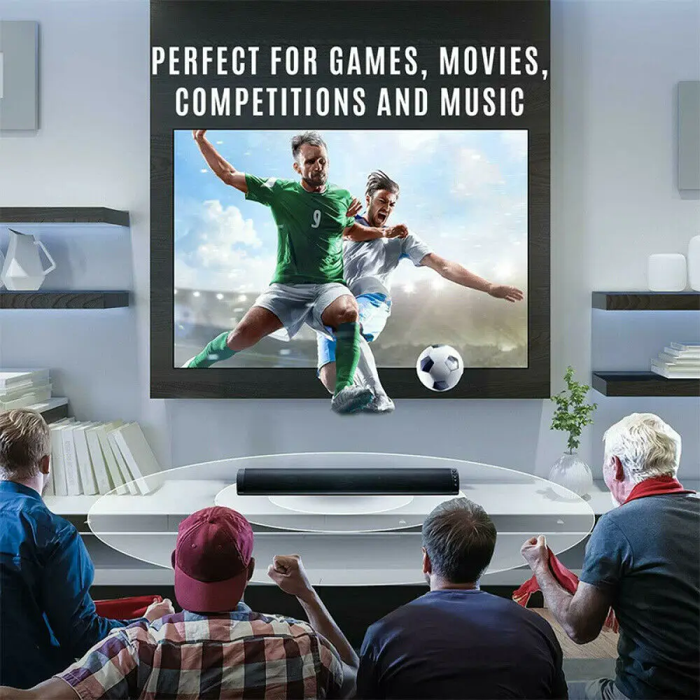 Беспроводной динамик Bluetooth 5 0 Саундбар для телевизора ПК сабвуфер звуковая