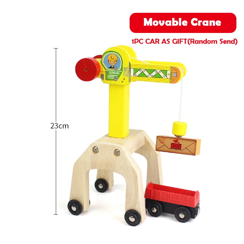 Составные части трека поезда из бука древесная железная дорога мост туннель