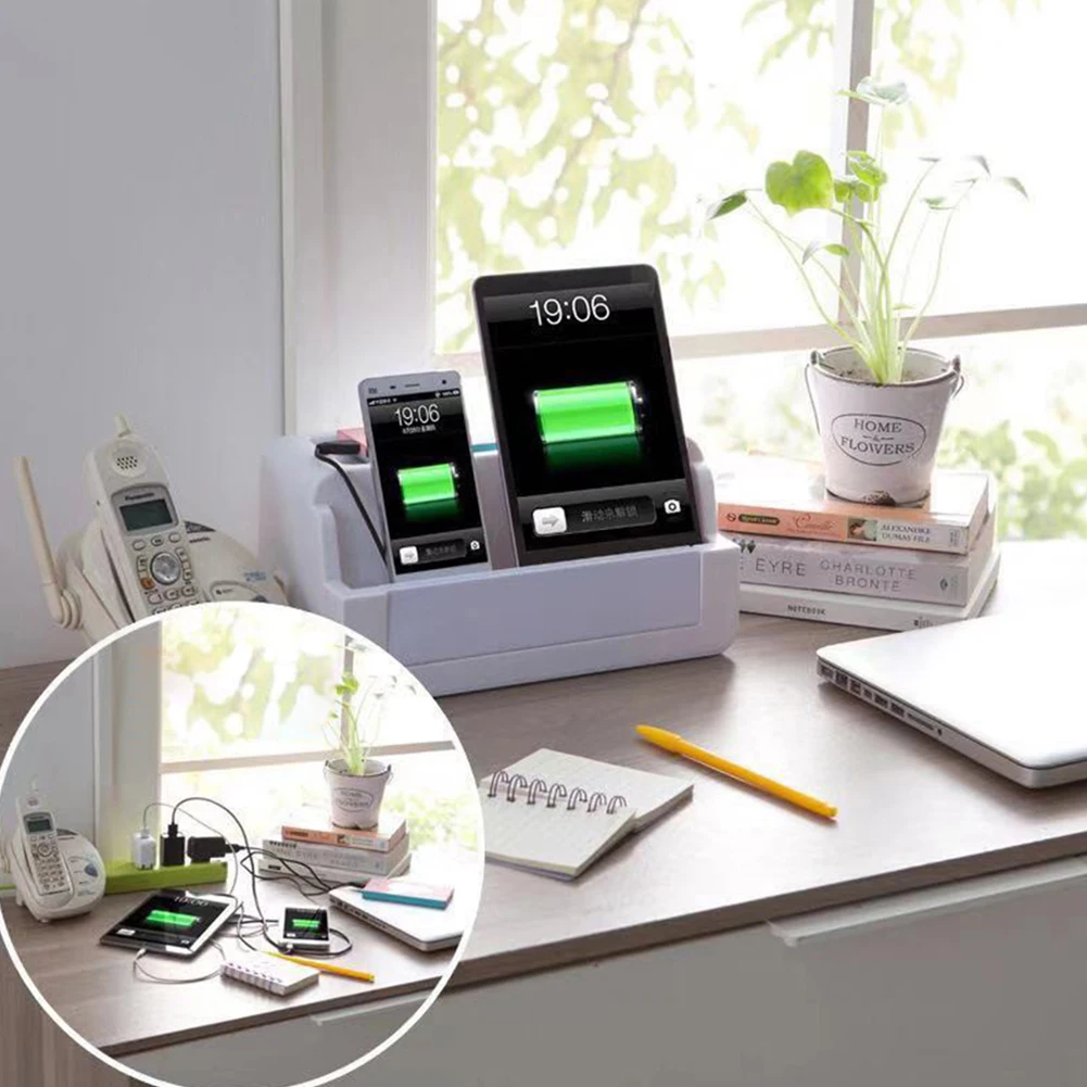 Коробка для хранения шнур питания провод чехол Анти Пыль зарядное устройство