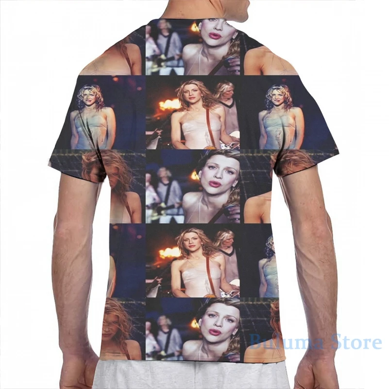 HOLE Band Courtney Love Malibu men T-Shirt women all over print fashion girl t shirt boy tops tees Short Sleeve tshirts | Женская одежда