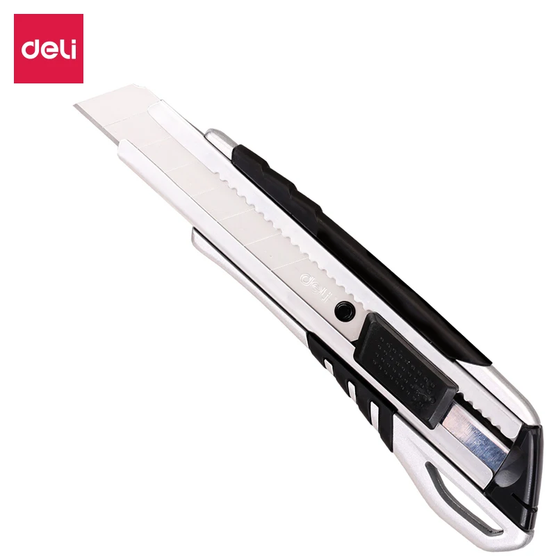 Deli самоблокирующийся корпус лезвия из цинкового сплава коробка ножей резец для