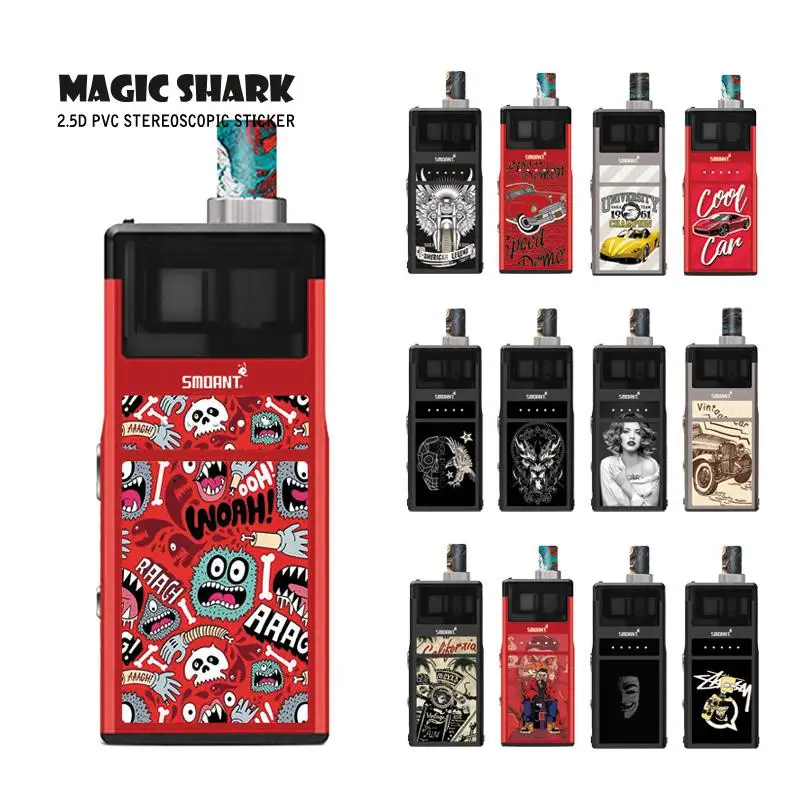 Чехол наклейка Magic Shark для автомобилей с принтом в виде камня V Vendetta Smoant