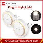 Беспроводной светодиодный ночсветильник Yee светильник 220 В, с европейской вилкой