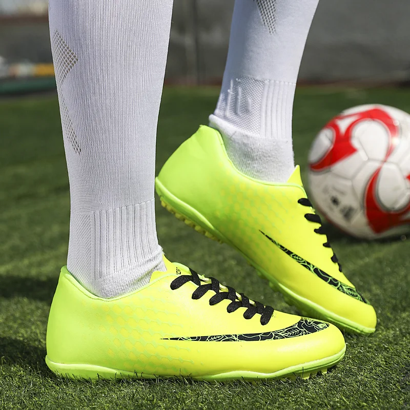 Новейшие оригинальные брендовые футбольные бутсы для больших детей мальчиков и