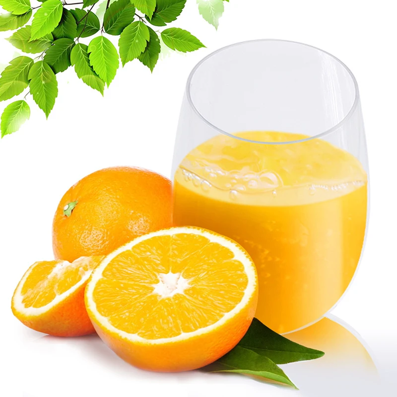 4 шт. небьющееся пластиковое винное стекло PCTG тумблер для красного вина фруктовый