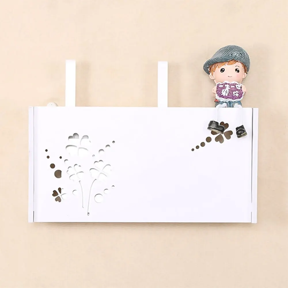 Настенный Беспроводной Wi-Fi роутер 1 шт. коробка для хранения ПВХ панель полка