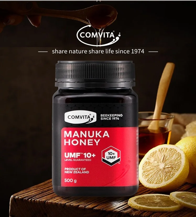 Новозеландский мед Comvita Manuka UMF10 + 500 г для пищеварения и иммунитета дыхательная