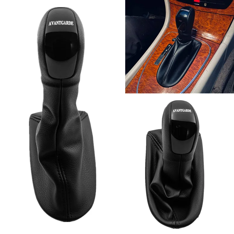 Автоматическая Авангард классическую элегантность черные кожаные Шестерни