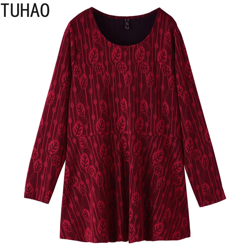 TUHAO для мамы размера плюс Блузки высокого качества 10XL 8XL 6XL 4XL женские рубашки