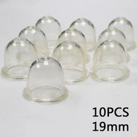 10pcs 1922mm carburetor spare parts carb primer bulb cap small fuel pump for chainsaws blower trimmer brushcutter replace