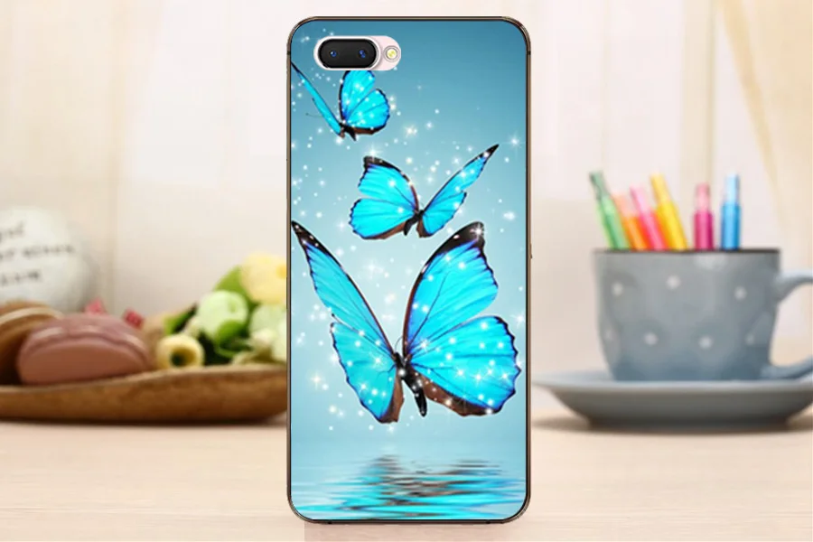 Силиконовый чехол Capas Coque для Oppo A3S CPH1803 CPH1805 6,2 дюймов TPU мягкий чехол для телефона OPPO A5 CPH1809