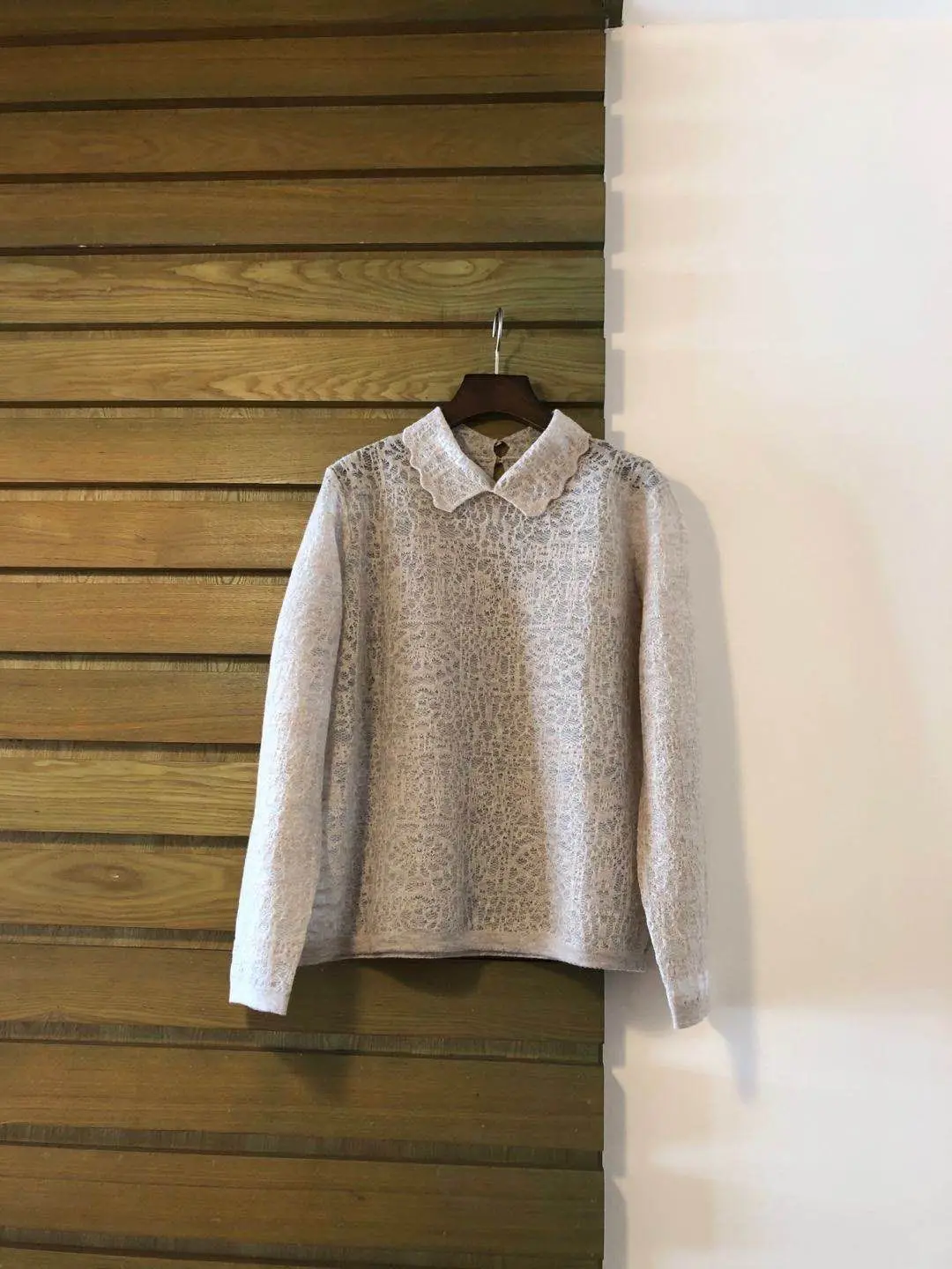 

new ladies 2021 fashion long sleeve sexy casual wool pullover 1109