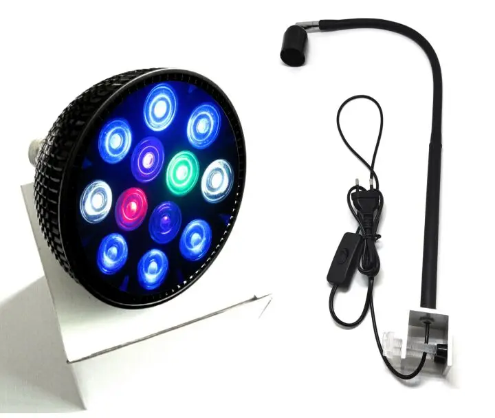 Освещение резервуара для морской воды вертикальное облучение 36 Вт