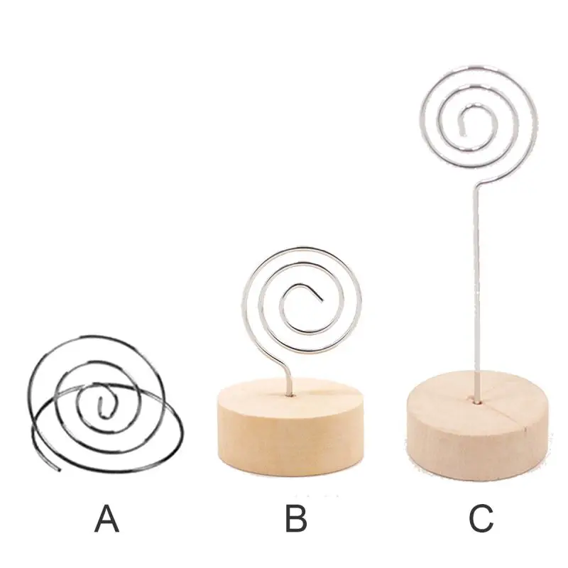 10 упаковок креативного кованого железа визитница металлические поделки папка
